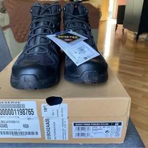 Salomon Men's Black Forces Quest Prime GTX EN Boot L41519300 / Black / 9.5